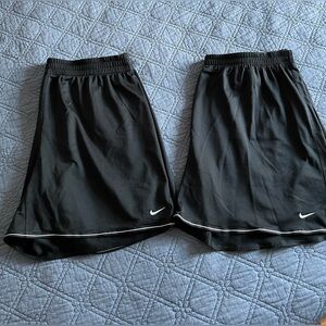 Bundle of 2 pairs Nike athletic workout shorts. 1X plus.